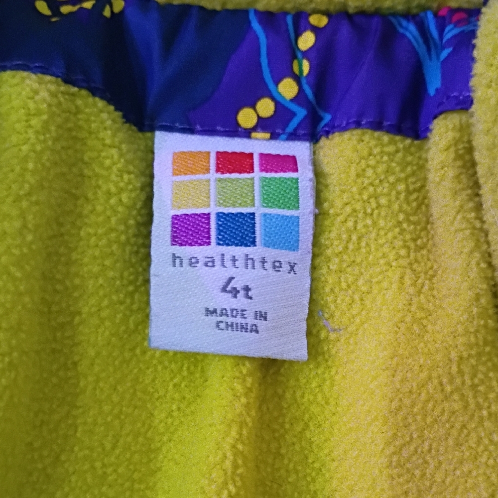 Healthtex Multicolor Butterfly Puffer Jacket - Picture 2 of 4